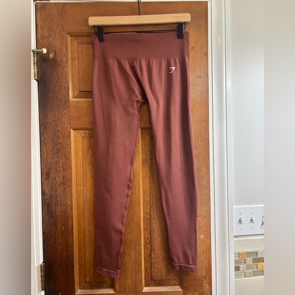 Gymshark Red Seamless Leggings - Picture 2 of 7